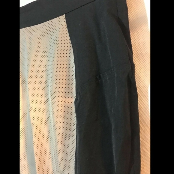 NEW Milly Colorblock Reflective Straight Pencil Skirt‎ Black [SZ 2 ] - Picture 6 of 8
